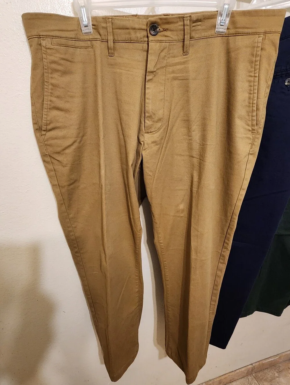Goodfellow & Co Men's Chino Pants Bundle in Tan, Navy, Green, Black & Coral